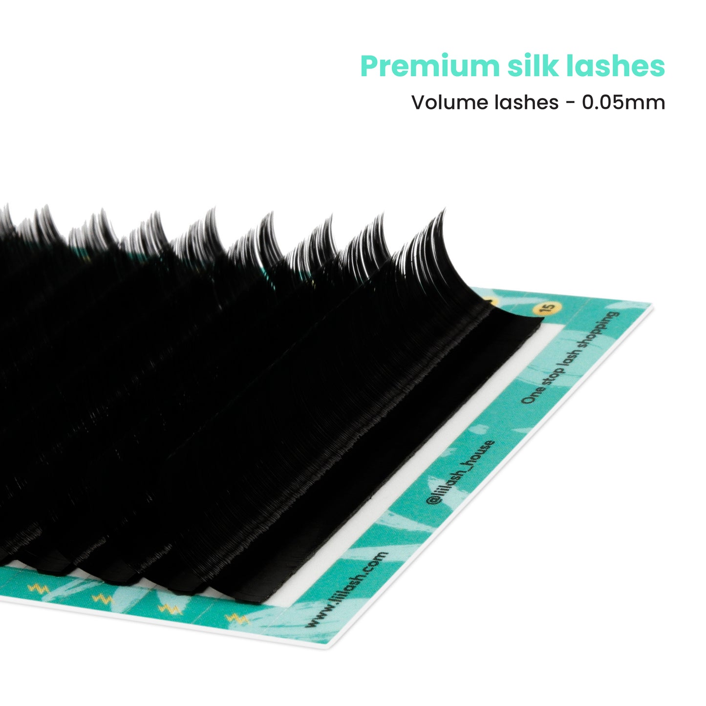Premium Silk volume lashes 0.05mm
