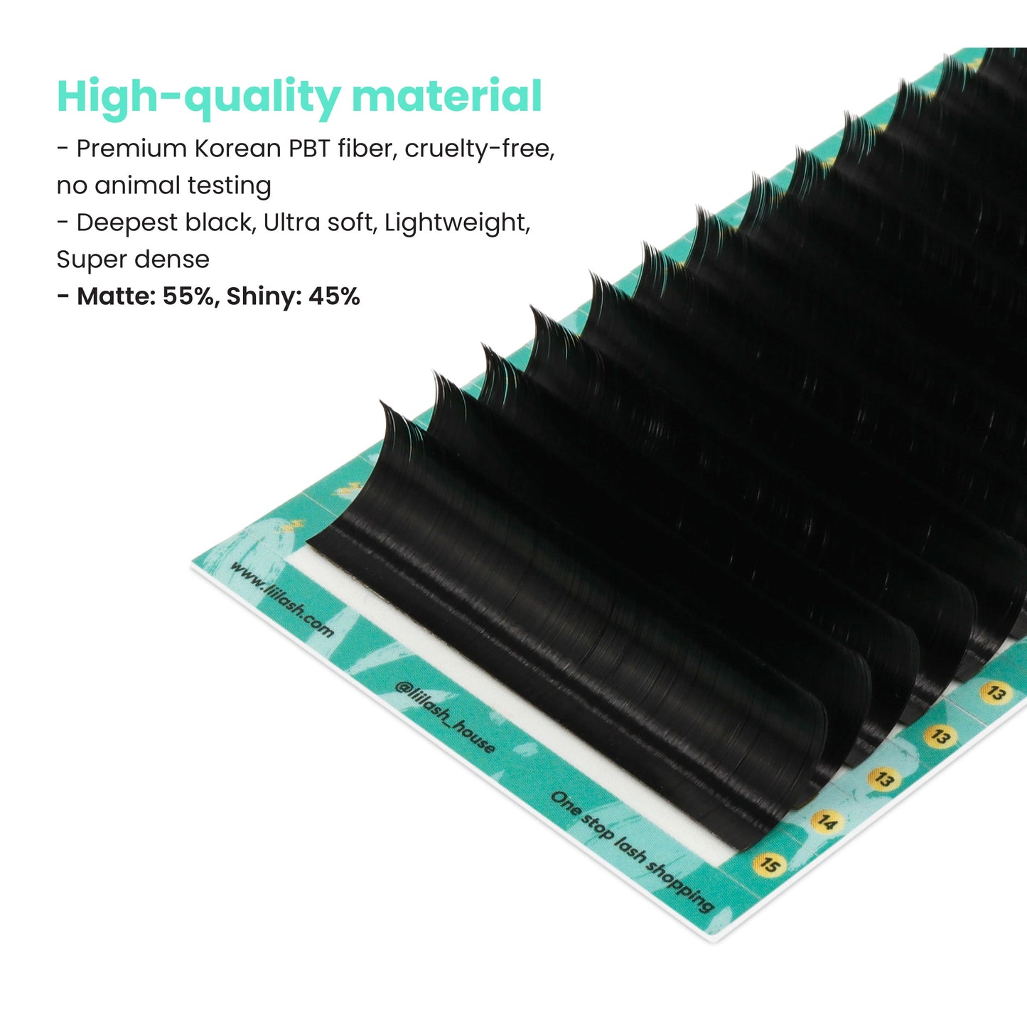 Premium-mink-volume-lashes-0.07mm-Korean-PBT-fiber