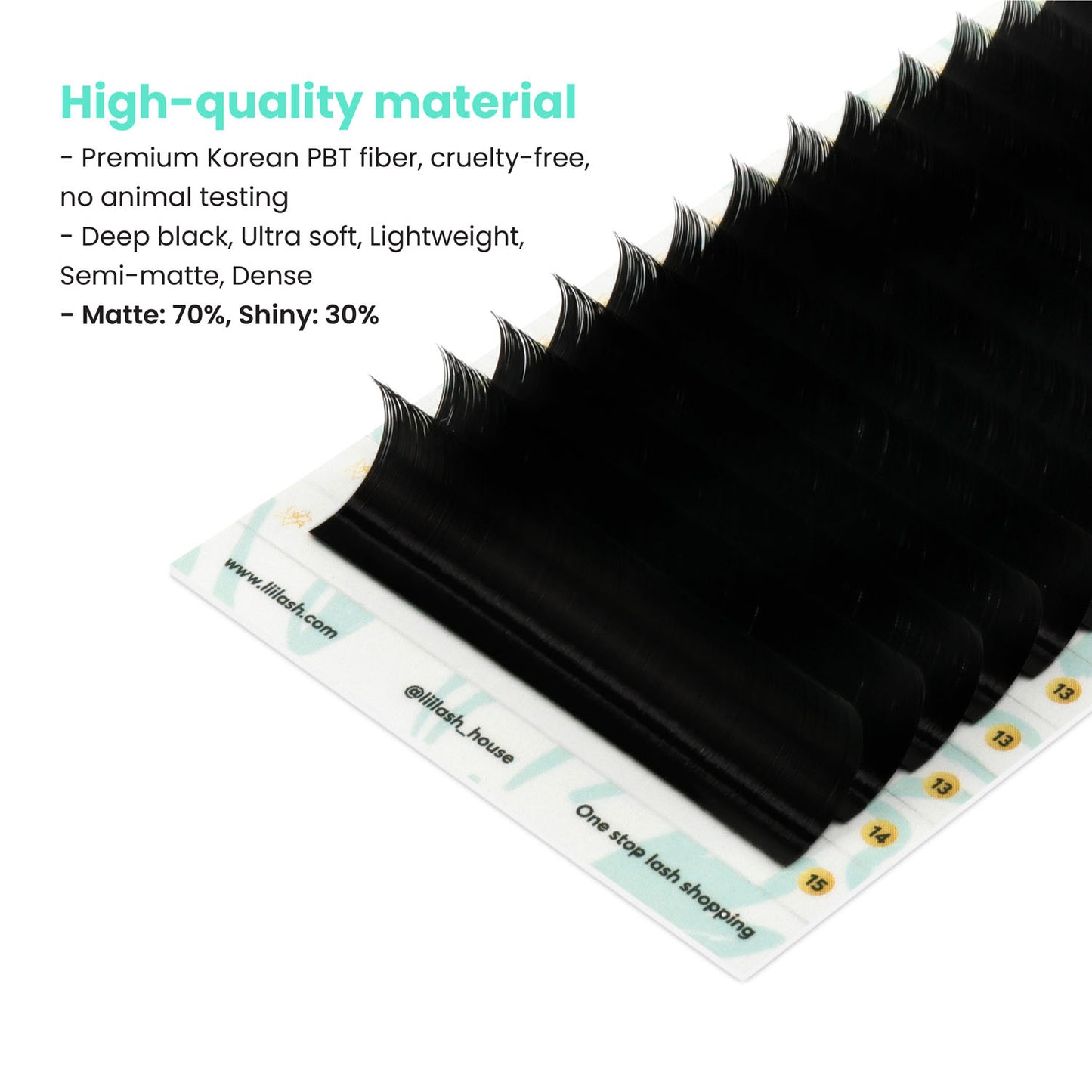 Premium-silk-classic-lashes-0.15mm-Korean-PBT-fiber