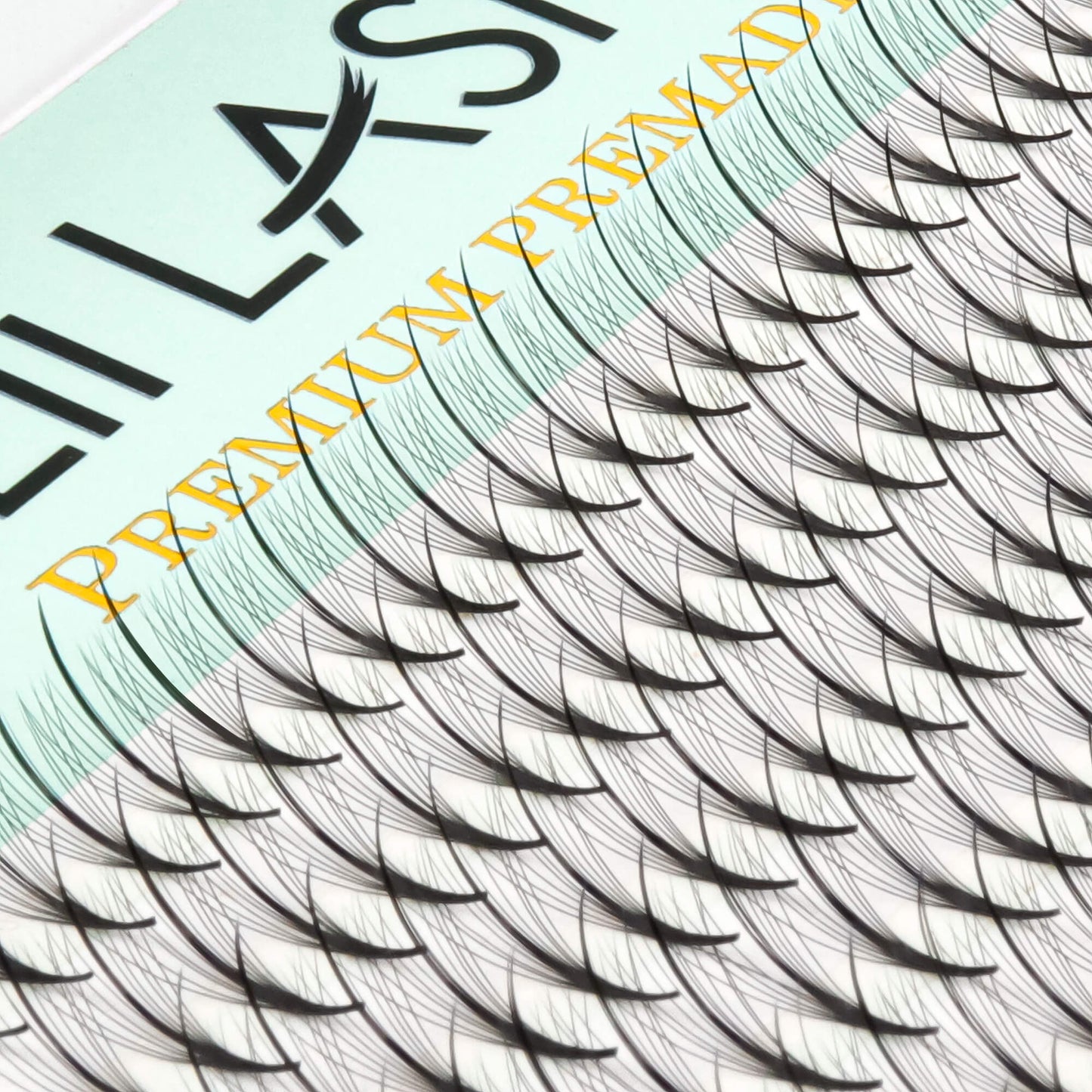 Premium wispy fan lashes - 11D - 450 fans - wispy eyelash extensions