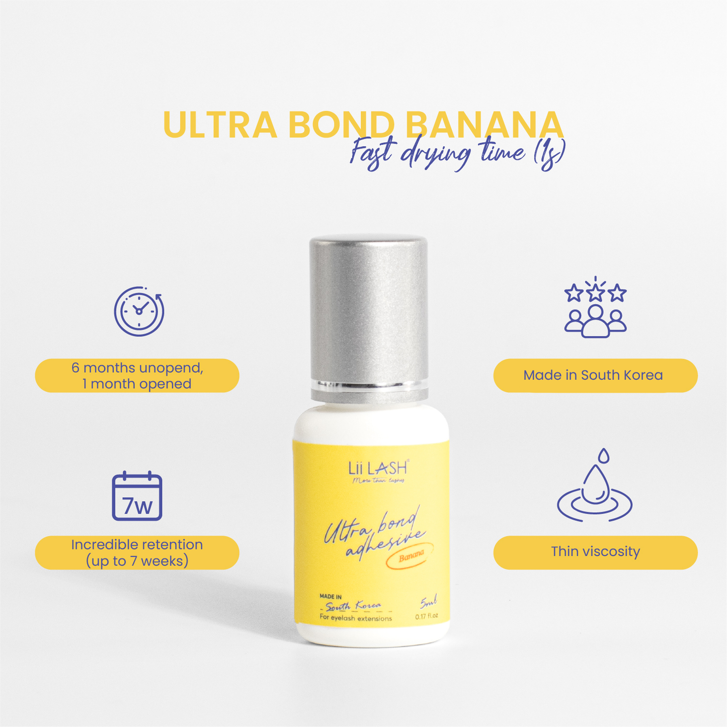 Ultra Bond Banana Adhesive key features 