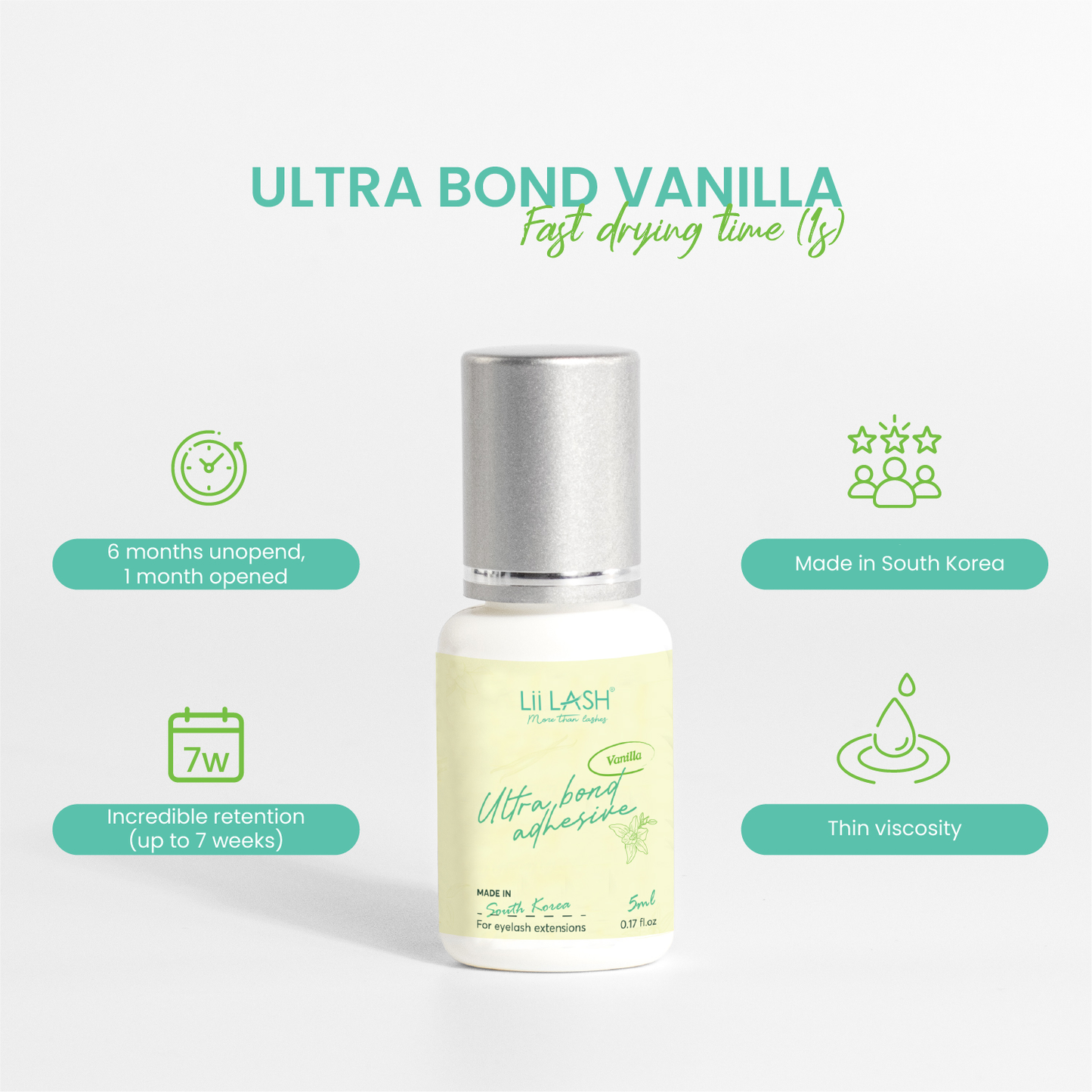 Ultra Bond Vanilla Adhesive key features