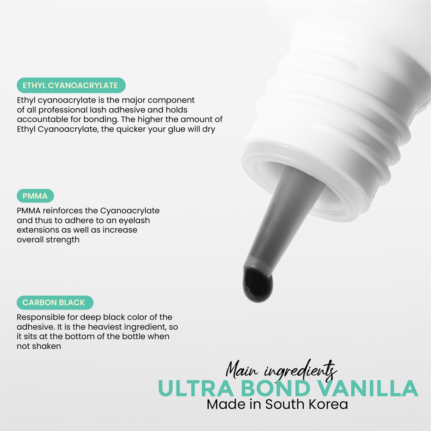 Ultra Bond Vanilla adhesive ingredients