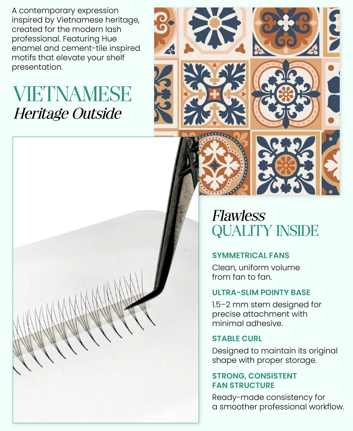 New 2026 Ultra Speed Fan Lash Box - Fresh Mosaic Packaging