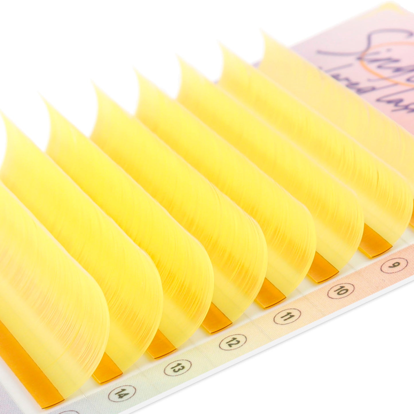 Yellow-Colored-Lashes-0.05mm-stable-curl