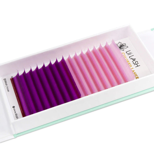 colored false eyelashes 0.07mm